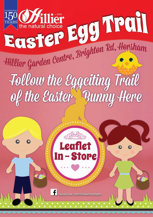Hilliers Horsham Easter Egg Trail