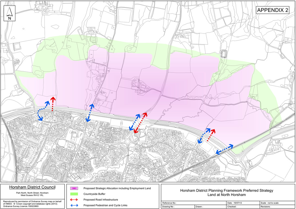 North Horsham development