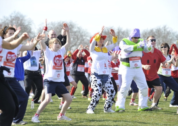 Horsham Sport Relief Warm Up