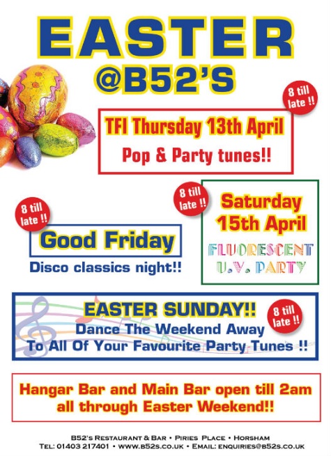 easter at b52s