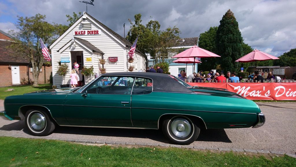 's Diner with Classic American Cars