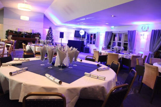 slinfold golf club christmas party