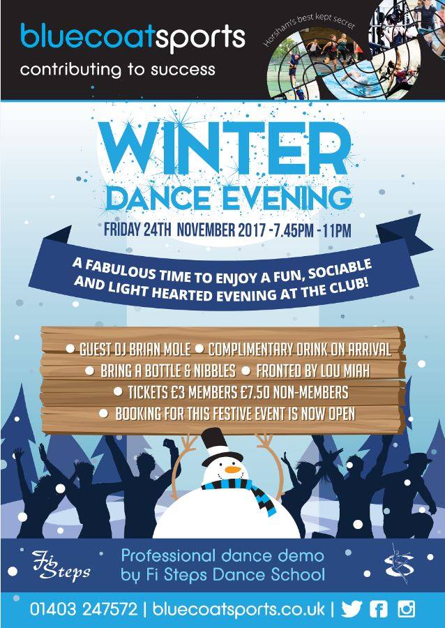 Winter Dance Evening Flyer