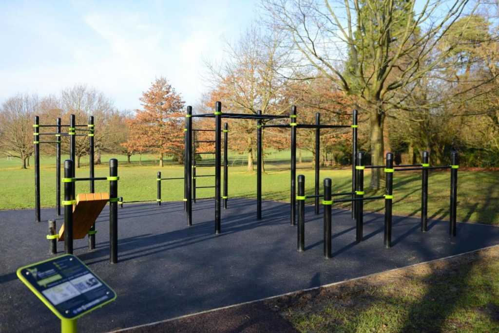 new outdoor gym horsham park