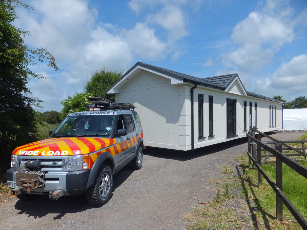 Static Caravans Escort Vehicle